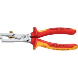 Pince à dénuder VDE avec Mehrkomponenten-Griffen 180mm mm2 KNIPEX