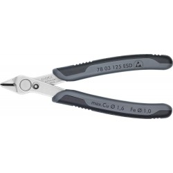 Pince coupante électronique ESD V2A 140mm KNIPEX