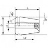Pince de serrage avec carré ER16-35x27 FORTIS