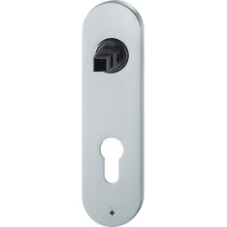 Plaque courte porte ASLBB 0 14 1415ovalAlu F1