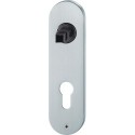 Plaque courte porte ASLBB 0 14 1415ovalAlu F1