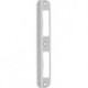 Plaque dormant porte 20mm carré DL-RNiSi lack Acier 401