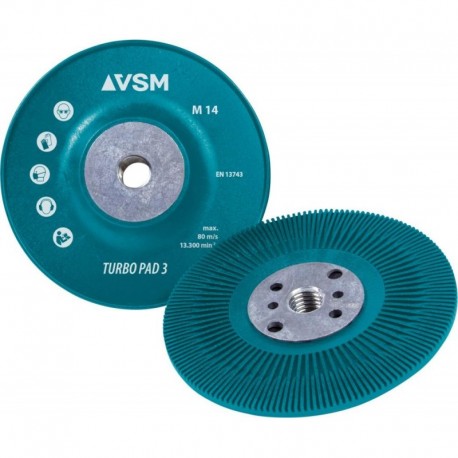 Plateau TURBO PAD 3 M14 115mm VSM 1 PCS