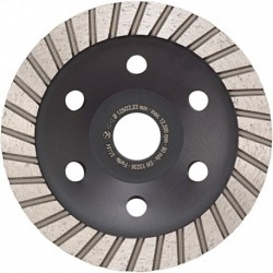 Plateau diamanté Power Duo Ø 125 mm 2 rangées Alésage 22,2 mm FORTIS