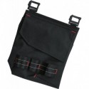 Poche outils gauche Cordura noir