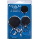 Porte clés-Set 30496+30497 corde acier