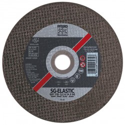 Disque à tronçonner SG-ELASTIC pour l'usinage de l'acier, Ø x Épais. : 115 x 1,0 mm, Modèle Droit, Vitesse maxi. 13300 tr/mn