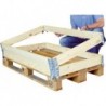 Protection palette bois 1200x800x200mm