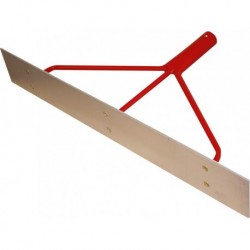 Racloir goudron alu 600mm lisse