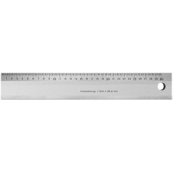 Regle metal leger 600mm Horex