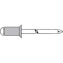 Rivet aveugle en alu standard Tête fraisée 5x20mmGesipa (Par 250)