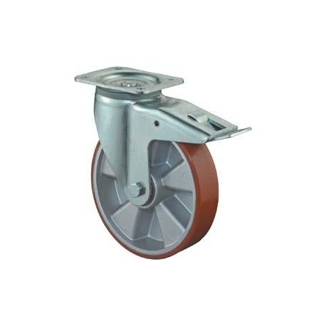 Roulette 100mm LB520.B90Pl.Polyure GussKLFest LB520.B90.100