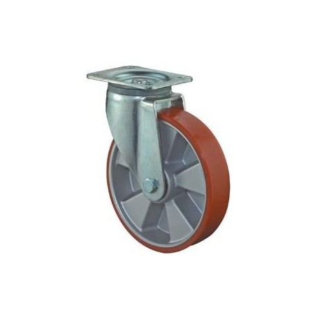 Roulette 125mm LB500.B90PlattePolyure GussKL LB500.B90.125