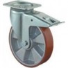 Roulette 125mm LB520.B90Pl.Polyure GussKLFest LB520.B90.125