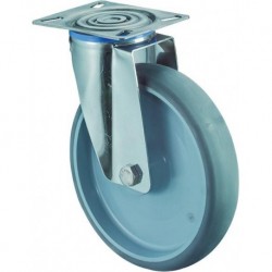 Roulette 150mm H100.B43 PlatteThermoplERGL H100.B43.150