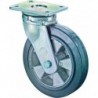 Roulette 160mm RR100.B80PlatteElastik S noir KL RR100.B80.160