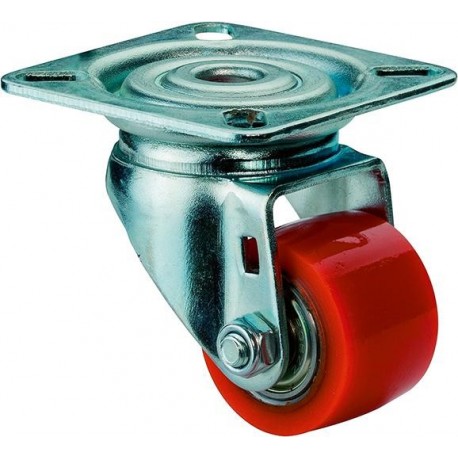 Roulette 35mmA600 PlattePolyurethanradKL A600.C10.035
