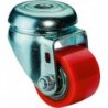 Roulette 50mmA601 Rückenl.PolyurethanradKLA601.C10.050
