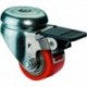 Roulette 50mmA621 Rückenl.Poly-RadKLFest A621.C10.050