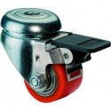 Roulette 50mmA621 Rückenl.Poly-RadKLFest A621.C10.050