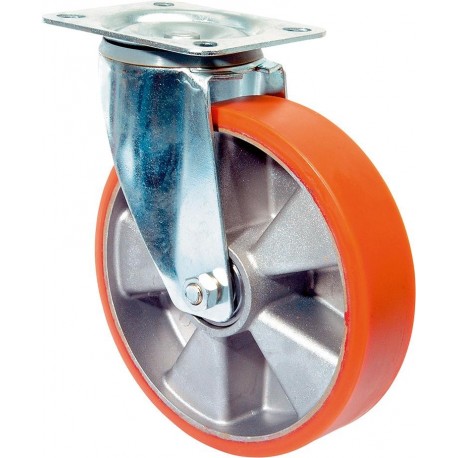 Roulette 80mm L400.B90 PlattePolyure GussKL L400.B90.080