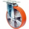 Roulette 80mm L400.B90 PlattePolyure GussKL L400.B90.080