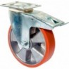 Roulette 80mm L420.B90 PlattePolyu.GussKLFestL420.B90.080