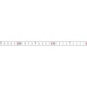 Ruban mesure blanc 10mx13mm auto-adhésif RNL-SK BMI