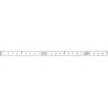 Ruban mesure blanc 10mx13mm auto-adhésif RNL-SK BMI