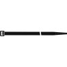 Serre cables Nylon noir780x9mm a 100 unités SapiSelco