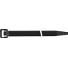 Serre cables Nylon noir1000x12mm a 100 unités SapiSelco