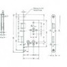 Serrure l1016P f.2 PZPZW32+65/24/234/9 rd.R ER