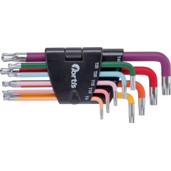 Set clé allen 9 unités TX 9-45 lang bunt