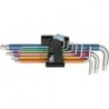 Set clé allen Multicolor inoxydable 9-pièces Wera