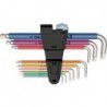 Set clé allen Multicolor inoxydable 9-pièces Wera