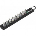 Set Douille avec fonction HOLD 1/4 Torx 9-pièces Wera