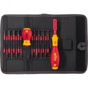 Set lame interchangeable slimVario VDE 18-pièces Wiha