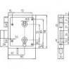 Set poingée Dr. 79 PZ/W 60mm