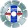 Meule tronçonneuse diamantée, soudée au laser, avec concentration diamantée élevée, Ø x alésage : 115 x 22,23 mm, Taille de segment H x l 10 x 2,3 mm