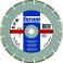 Meule tronçonneuse diamantée, soudée au laser, avec concentration diamantée moyenne, Ø x alésage : 350 x 25,24 mm, Taille de segment H x l 10 x 3,3 mm