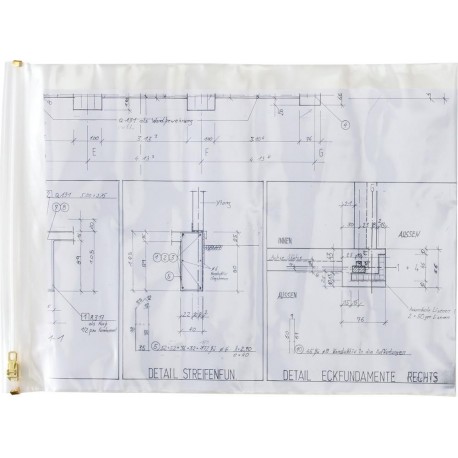 Sac de protection de plan 650 x 900mm (A1)