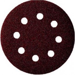 Meule auto-agrippante K320, 8 trous, pourbois 125mm (Par 100)