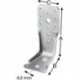 Equerres sabot AKR205G (Par 25)