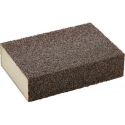Éponge abrasive, Degré de finesse : grossier/moyen, Grain 36/60 (par 10)