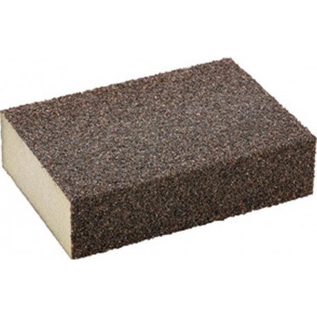 Éponge abrasive, Degré de finesse : moyen/fin, Grain 60/100 (par 10)