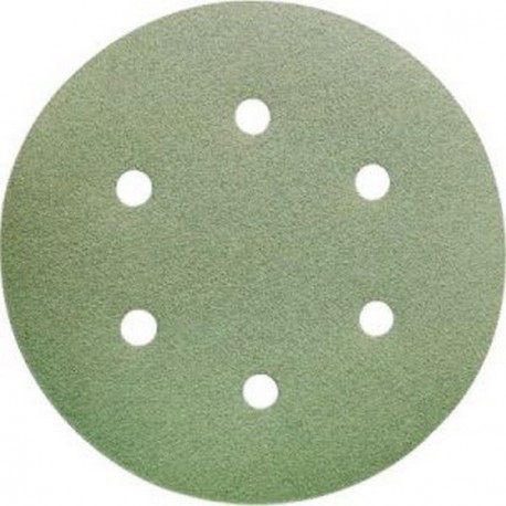 Disque abrasive auto-agrippante pein150mm K320 6 trous FORUM (Par 100)