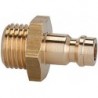 Raccord NW5 MS AG G1/8 f. Raccord Riegler