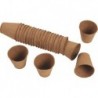 Pot fleur 6cm 24 Unités rond