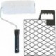 Set rouleau + grille peintreVestan Polyester Blanc, FH 20 mm