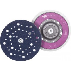Plateau pour meules auto-agrippantes Hookit (TM), Fixation : M8, Modèle Soft, Ø 150 mm